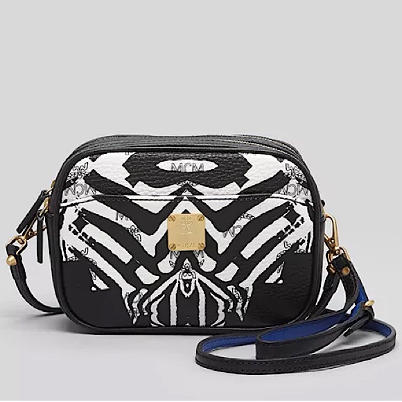 MCM Handbags - MCM Funky Zebra leather crossbody